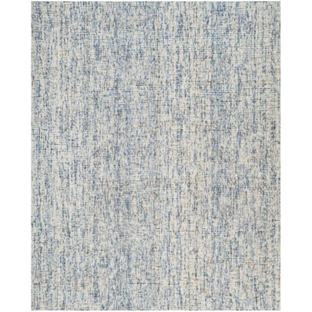 Safavieh 8 x 10 ft. Abstract Hand Tufted Large Rectangle Area Rug, Dark Blue and Rust ABT468C-8
